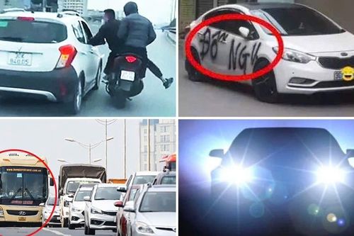 Văn hóa lái xe: Nhìn lại những hành vi 'xấu xí' của cánh tài xế trong năm cũ