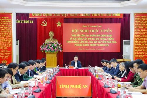Tổng Bí thư Tô Lâm dự, chỉ đạo Hội nghị tổng kết ngành Nội chính Đảng