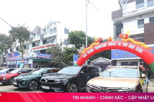 VinFast Hà Tĩnh khai trương showroom tại Nghi Xuân