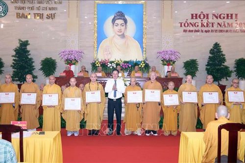 Giáo hội Phật giáo Việt Nam TP Hồ Chí Minh thực hành từ thiện xã hội hơn 735 tỷ đồng