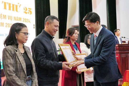 7 tổ chức đảng, 7 đảng viên được tặng giấy khen