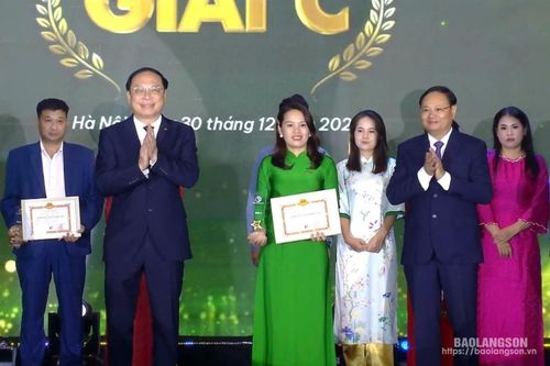 Tỉnh Lạng Sơn có tác giả đạt giải C Giải báo chí tài nguyên và môi trường lần thứ VII
