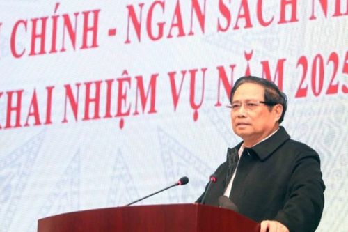 Thủ tướng Chính phủ Phạm Minh Chính dự Hội nghị triển khai nhiệm vụ ngành Tài chính năm 2025