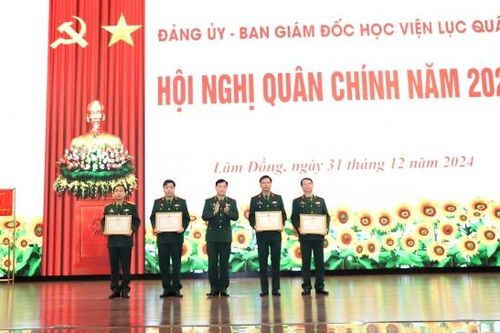 Học viện Lục quân tổ chức Hội nghị Quân chính năm 2024