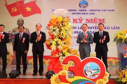 Bảo Lâm tổ chức kỷ niệm 30 năm hình thành và phát triển