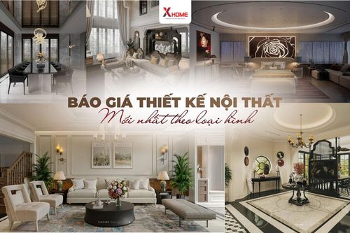 Báo giá thiết kế nội thất chung cư tân cổ điển tại Xhome Sài Gòn