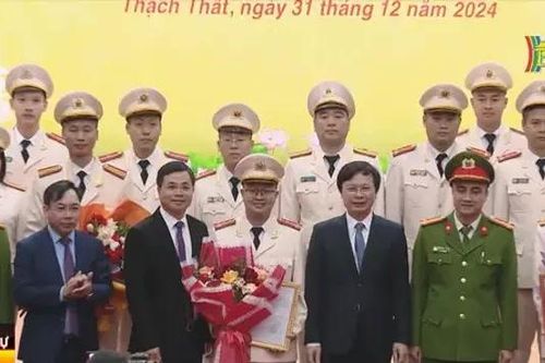 Huyện Thạch Thất ra mắt ba Đảng bộ sau sáp nhập