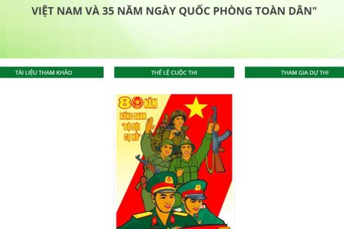 14 tập thể, cá nhân đạt giải Cuộc thi trực tuyến 'Tìm hiểu 80 năm Ngày thành lập Quân đội nhân dân Việt Nam và 35 năm Ngày hội Quốc phòng toàn dân'