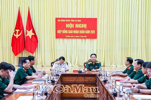 Lễ giao nhận quân năm 2025 vào ngày 13/2