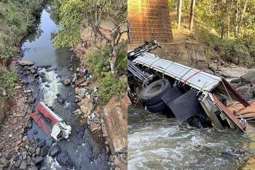Nguyên nhân ban đầu khiến ô tô chở khách dự đám cưới lao khỏi cầu rơi xuống sông, ít nhất 70 người tử vong