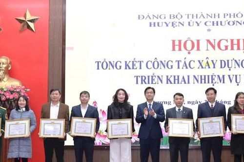 Chương Mỹ hoàn thành vượt mức nhiều chỉ tiêu thành phố giao