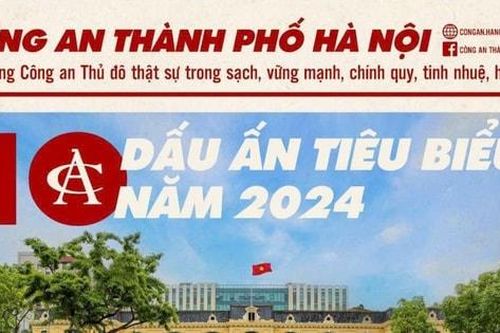 10 dấu ấn tiêu biểu Công an thành phố Hà Nội năm 2024