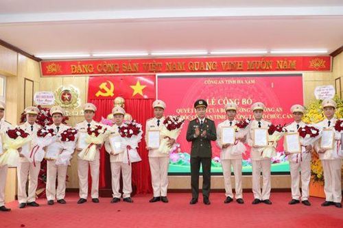 Thành lập Công an thị xã Kim Bảng
