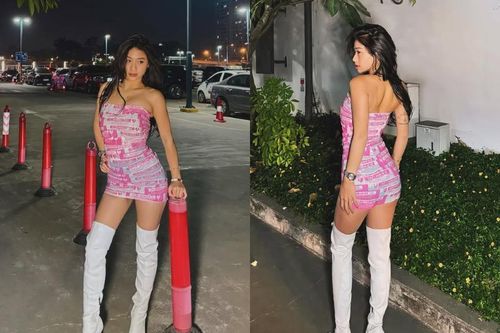 Louis Phạm đu trend 'chiếc váy băng keo' khiến netizen đỏ mặt