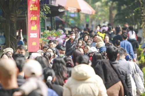 Hà Nội: Hàng nghìn người đổ về Công viên Thủ Lệ ngày nghỉ Tết Dương lịch