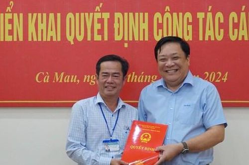 Phân công nhân sự phụ trách điều hành Sở Tài chính Cà Mau