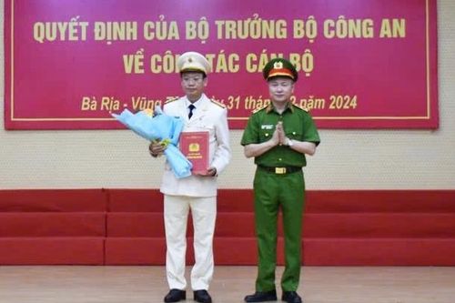 Đại tá Vũ Như Hà giữ chức vụ Giám đốc Công an tỉnh Bà Rịa – Vũng Tàu