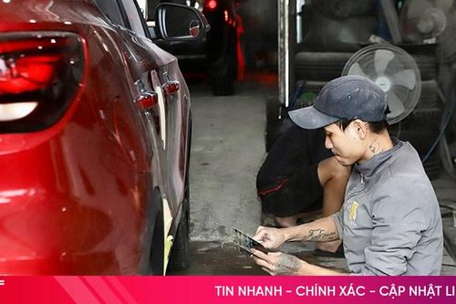 Dịch vụ chăm sóc 'xế cưng' nhộn nhịp mùa Tết