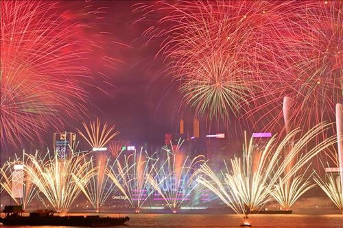 Các nước châu Á đón chào Năm mới 2025