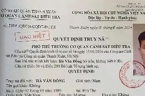 Đối tượng truy nã đặc biệt ra đầu thú