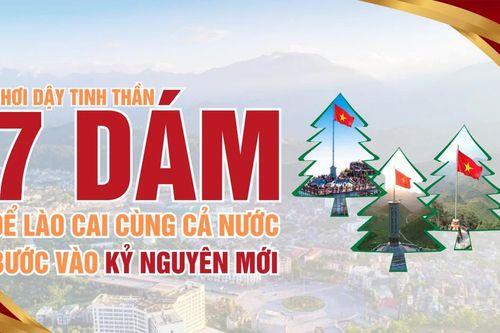 Khơi dậy tinh thần '7 dám' để Lào Cai cùng cả nước bước vào kỷ nguyên mới