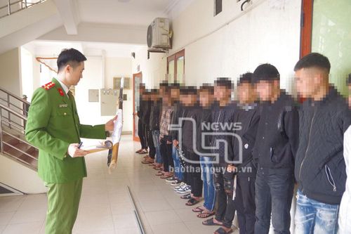 Khởi tố bị can 18 đối tượng về tội gây rối trật tự công cộng
