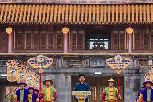 Năm Du lịch Quốc gia - Huế 2025 mở màn với Lễ Thiết triều