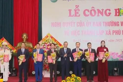 Huyện Ba Vì sáp nhập ba xã thành một