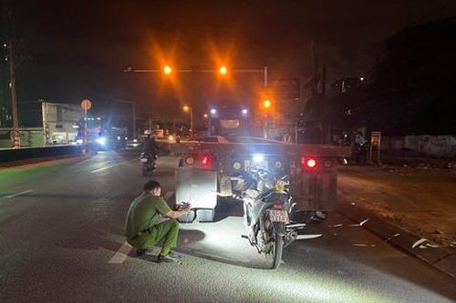 Hai người tử vong do tông xe trong đêm giao thừa ở Bình Dương