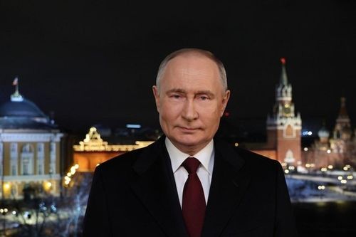 Ông Putin gửi lời chúc tốt đẹp nhất đến người dân trong bài phát biểu năm mới