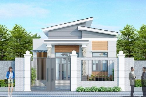 Xây nhà nên để cổng mở ra hay mở vào?