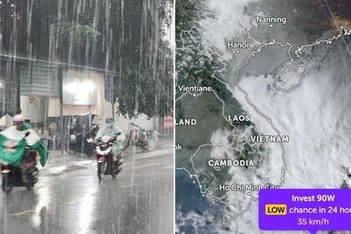 Xuất hiện áp thấp đầu tiên năm 2025 trên Biển Đông, có ảnh hưởng đến nước ta?