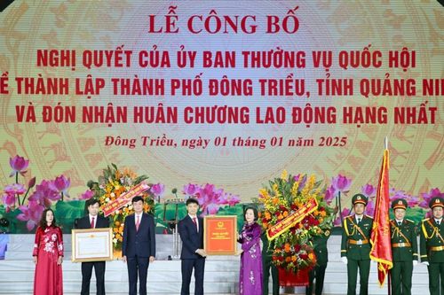 Quảng Ninh: Công bố thành lập TP Đông Triều