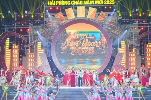 Hải Phòng công bố biểu tượng thành phố và chào đón năm mới 2025