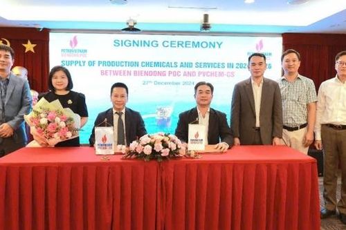 PVChem và BIENDONG POC ký kết hợp đồng cung cấp hóa chất khai thác và dịch vụ kỹ thuật cho mỏ Hải Thạch - Mộc Tinh