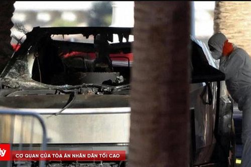 Xe Tesla Cybertruck nổ bên ngoài tòa tháp Trump ở Las Vegas, 1 người chết