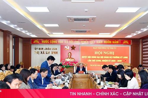 Địa phương đại hội điểm cấp cơ sở ở TX Kỳ Anh dự kiến tổ chức vào 18/2