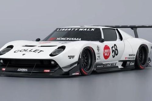 Lamborghini Miura lột xác với bộ body kit mới