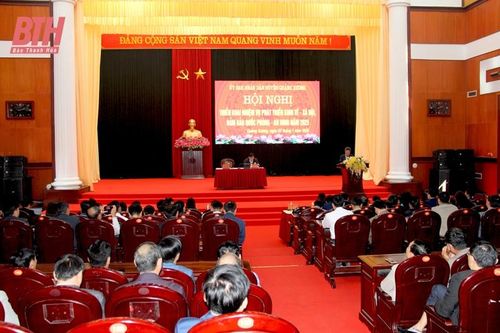 Năm 2025, Quảng Xương phấn đấu DDCI nằm trong tốp đầu của tỉnh