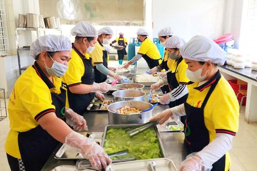 Đảm bảo vệ sinh an toàn thực phẩm trong các trường học