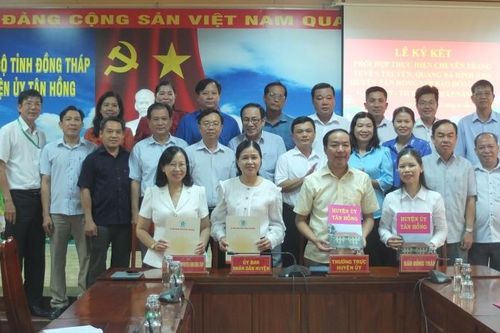 Ký kết kế hoạch phối hợp tuyên truyền, quảng bá hình ảnh địa phương năm 2025