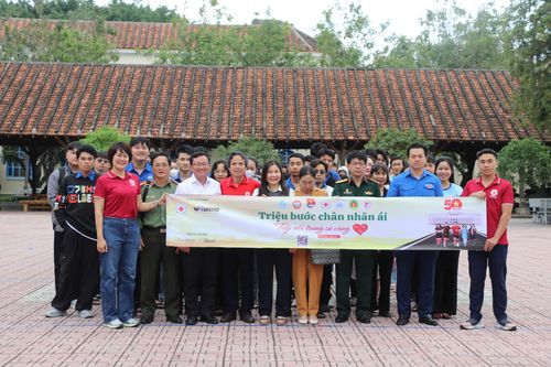 Phát động chiến dịch 'Triệu bước chân nhân ái - Tiếp nối trang sử vàng'