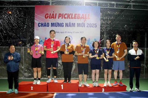 Giải Pickleball chào mừng năm mới 2025