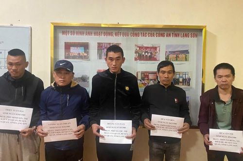 Công an huyện Văn Quan khởi tố 7 đối tượng đánh bạc