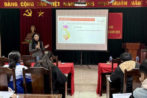 144 thanh niên sẵn sàng nhập ngũ năm 2025 được bồi dưỡng nhận thức về Đảng