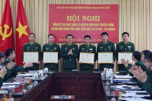 Nhiều hoạt động thiết thực kỷ niệm 60 năm Ngày truyền thống BĐBP TP. Huế