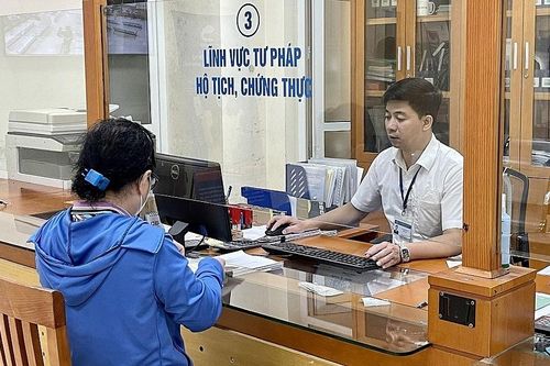 Hà Nội: Triển khai dịch vụ chứng thực bản sao điện tử