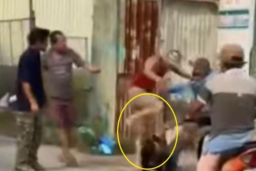 Triệu tập nhóm đối tượng đánh dã man 2 người đàn ông trên đường phố