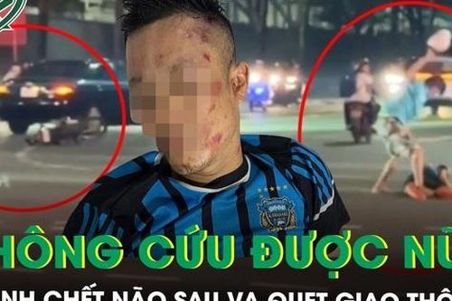 Gia đình của nạn nhân bị đánh chết não sau va chạm giao thông ngã quỵ khi nghe tin