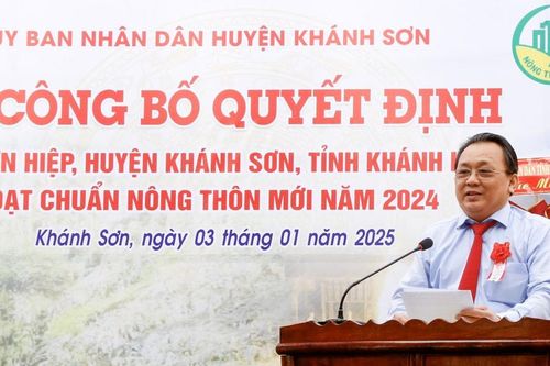 Khánh Hòa: Xã Sơn Hiệp đạt chuẩn nông thôn mới năm 2024